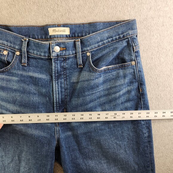Madewell Jeans Womens 32 Blue The Perfect Vintage Straight Mayfield Wash - Picture 11 of 16